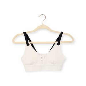 DLC Black & White Bandier Combat Sports Bra Size XS